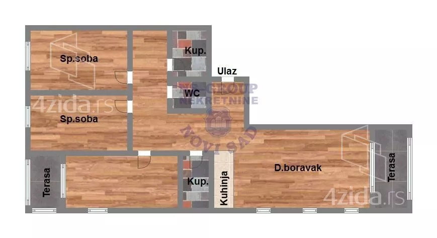 Četvorosoban stan | 4zida