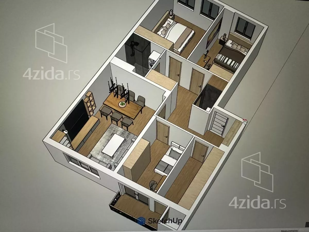 Troiposoban stan | 4zida