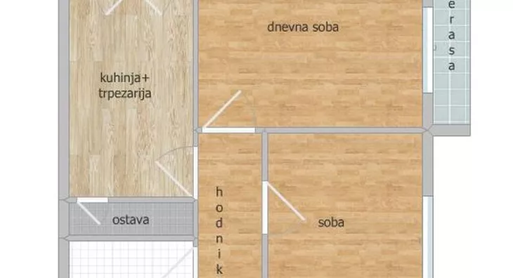 Dvosoban stan | 4zida