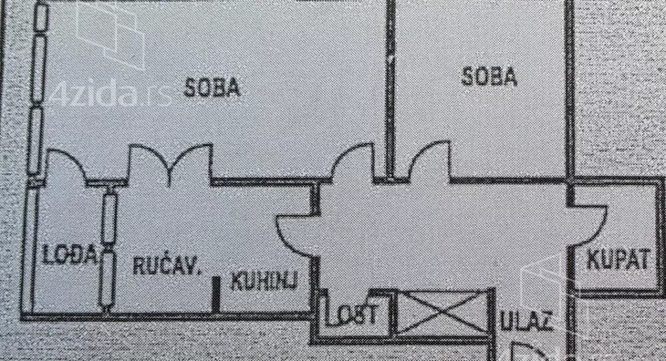 Dvosoban stan | 4zida