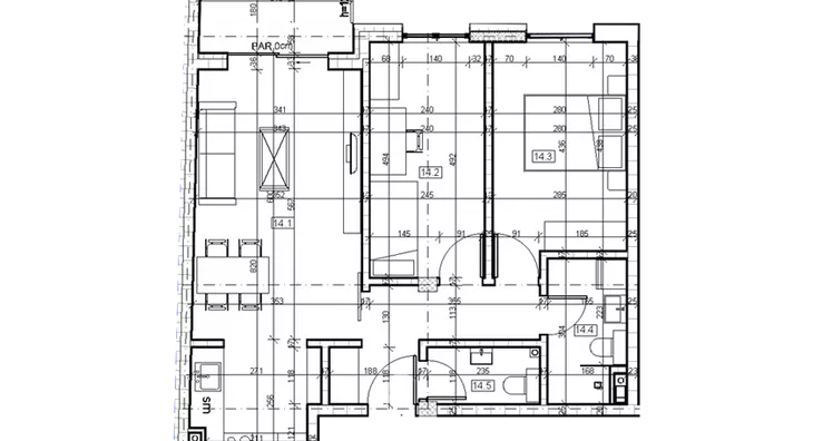 Trosoban stan | 4zida