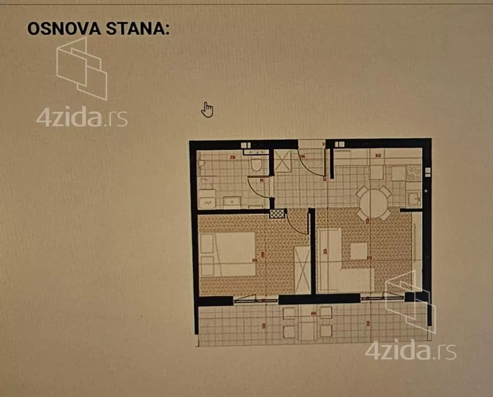 Dvosoban stan | 4zida