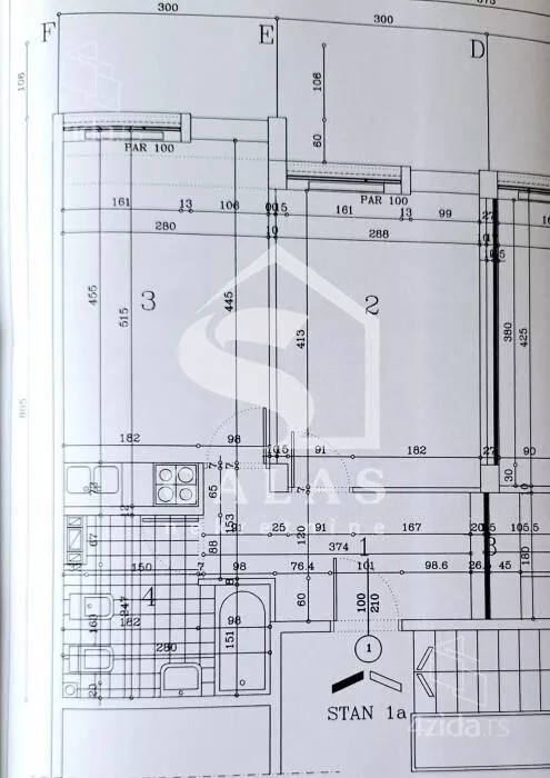 Jednoiposoban stan | 4zida