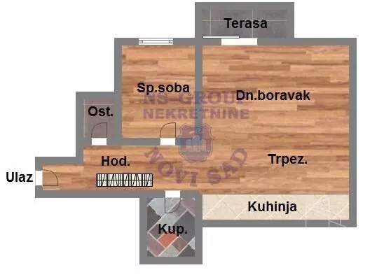 Dvosoban stan | 4zida