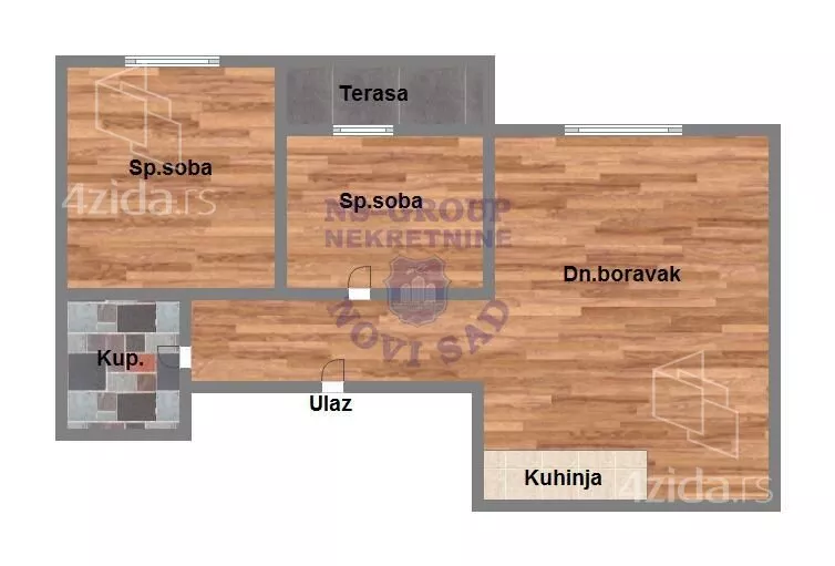 Dvoiposoban stan | 4zida