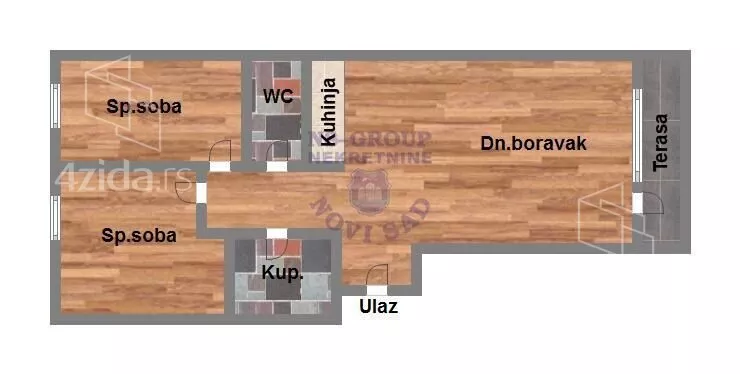 Trosoban stan | 4zida