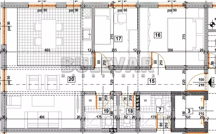Dvoiposoban stan | 4zida