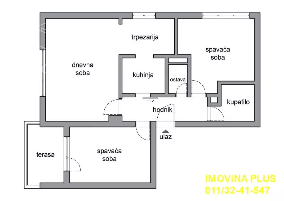 Trosoban stan | 4zida