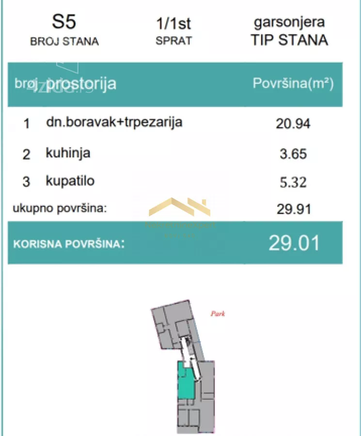 Garsonjera | 4zida