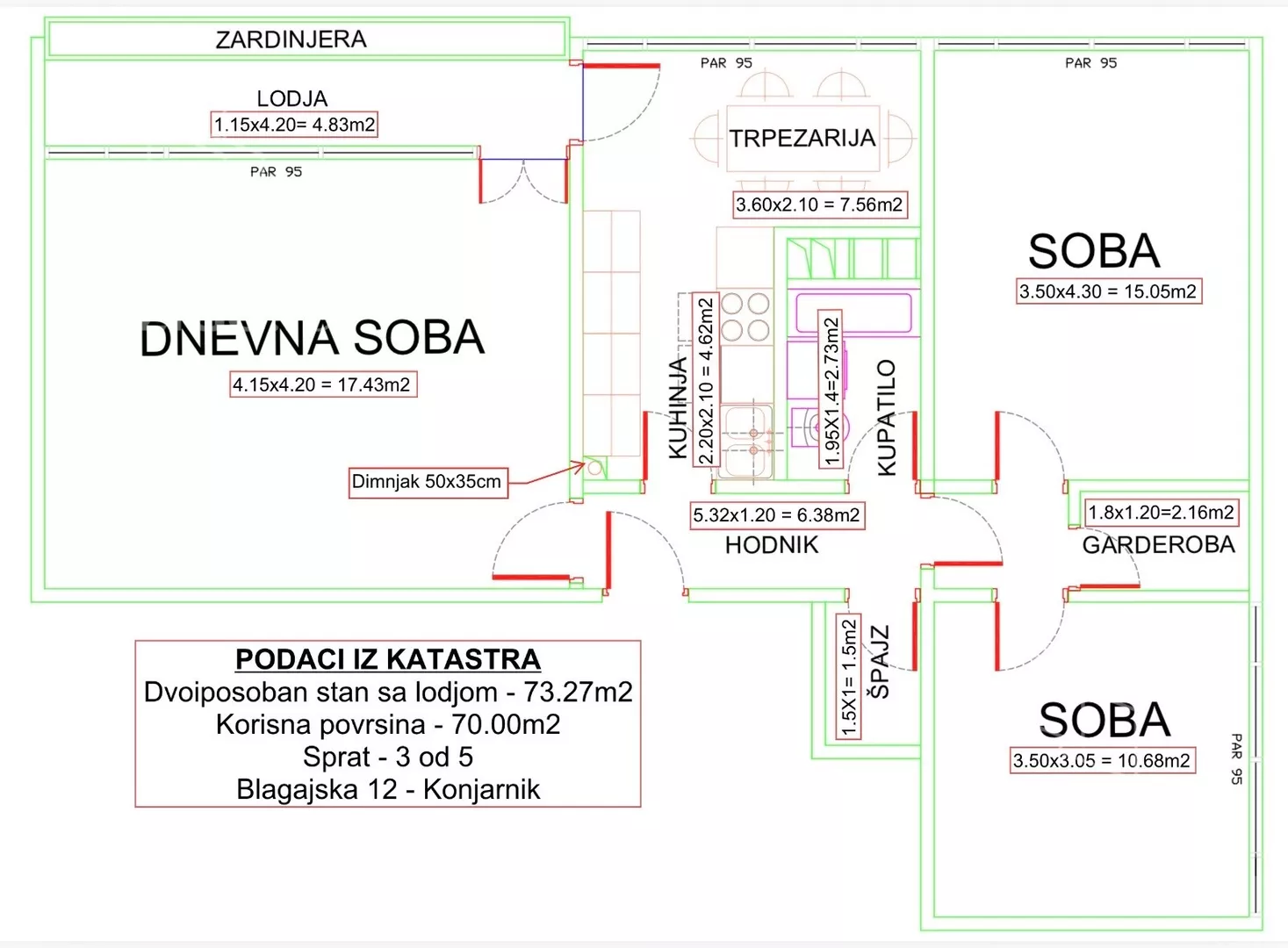 Četvorosoban stan | 4zida
