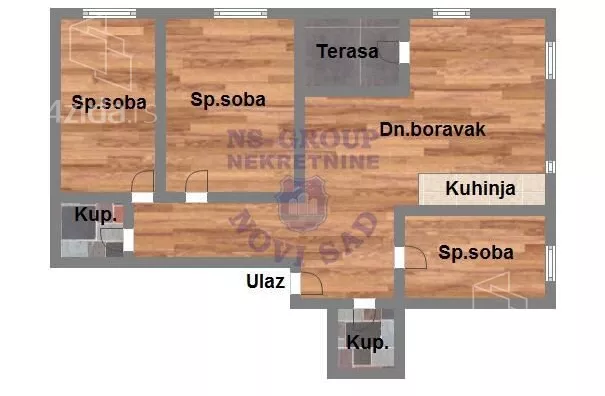 Troiposoban stan | 4zida