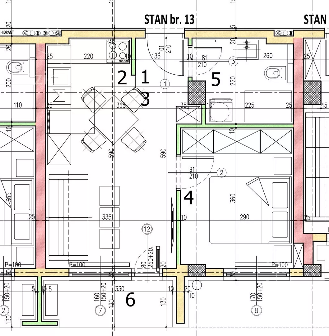 Jednosoban stan | 4zida