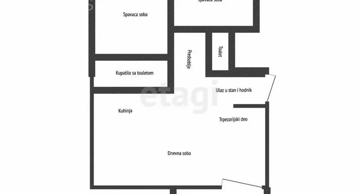 Trosoban stan | 4zida