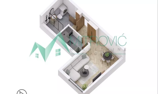 Jednosoban stan | 4zida