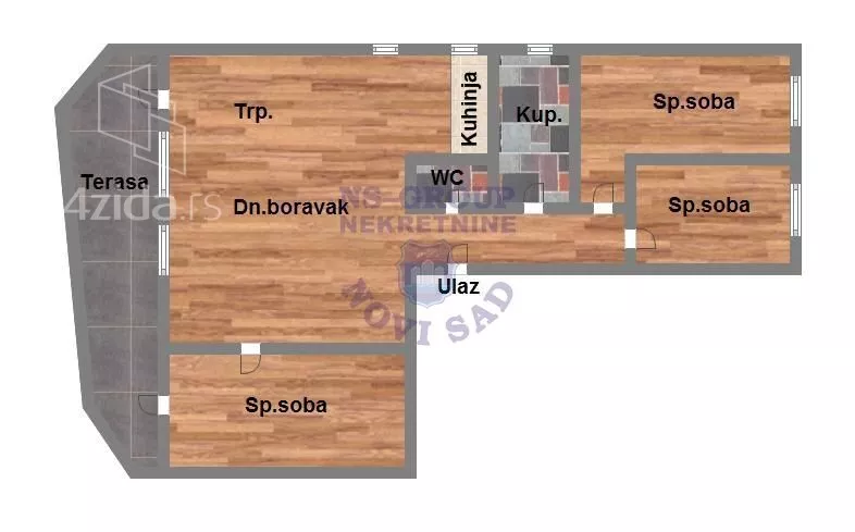 Četvorosoban stan | 4zida
