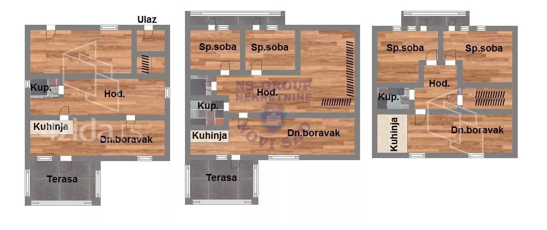 3-etažna kuća | 4zida