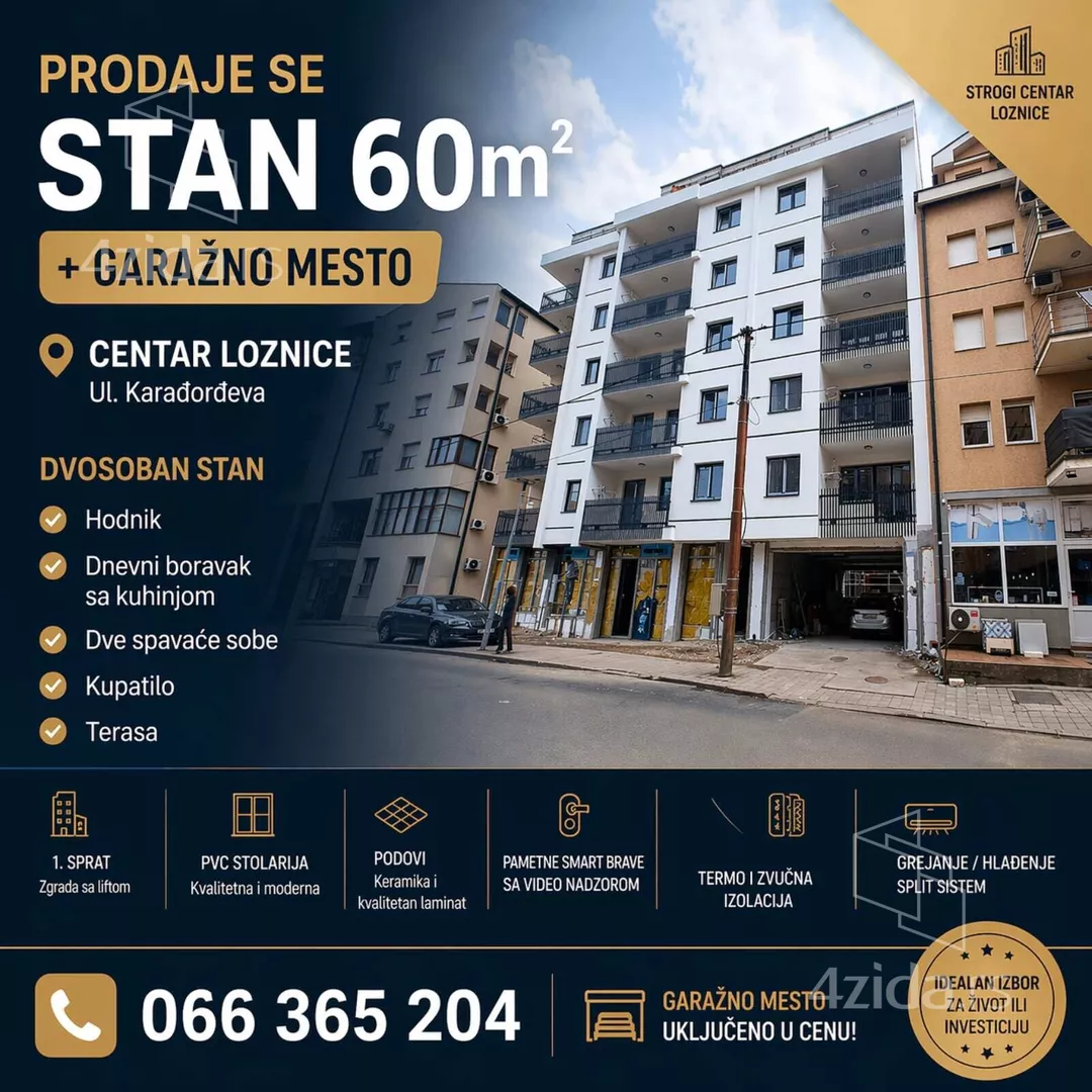 Dvosoban stan | 4zida