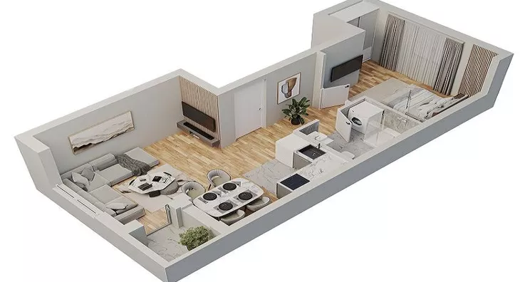 Dvosoban stan | 4zida