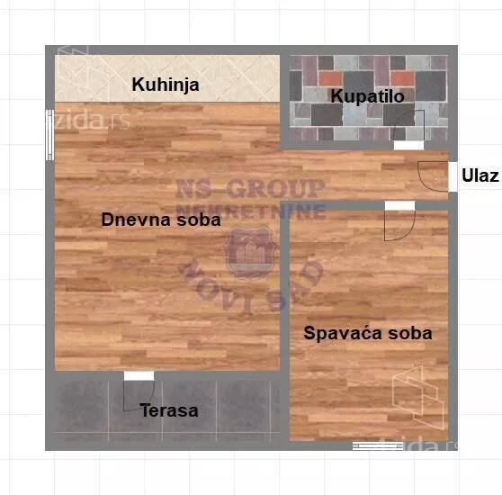 Jednoiposoban stan | 4zida