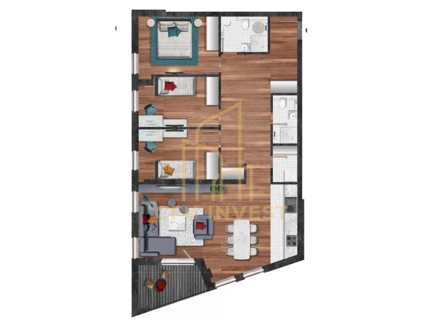 Četvorosoban stan | 4zida