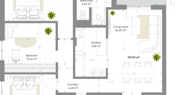 Četvorosoban stan | 4zida