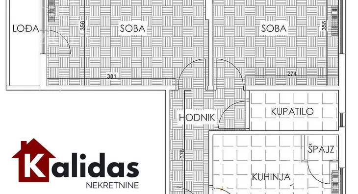 Dvosoban stan | 4zida