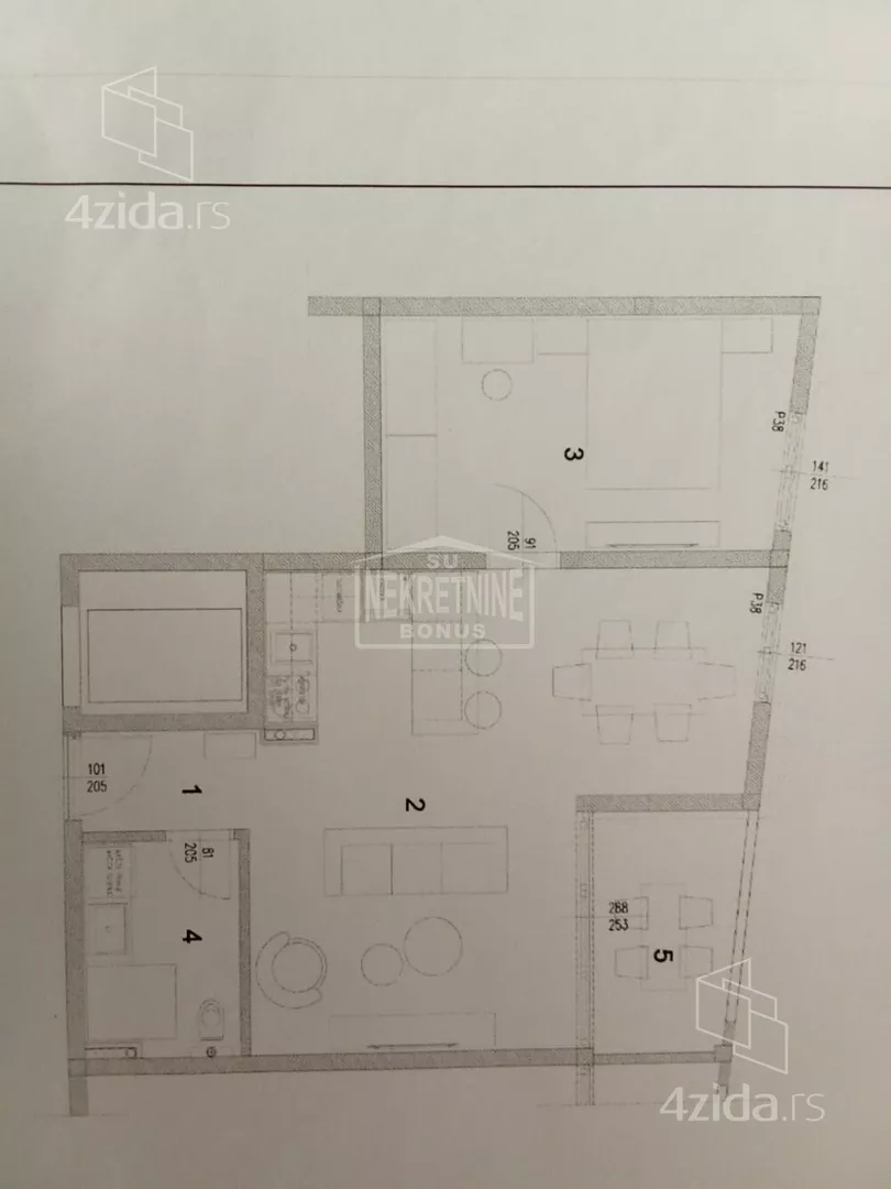 Dvosoban stan | 4zida