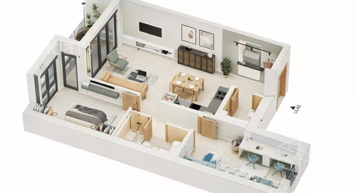 Trosoban stan | 4zida