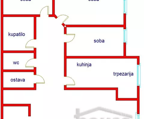Troiposoban stan | 4zida