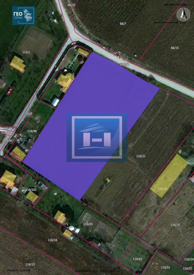Građevinsko zemljište, Jagodina