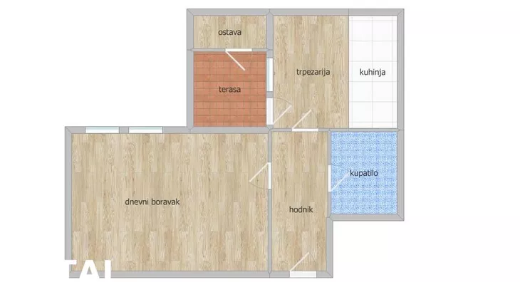 Jednosoban stan | 4zida