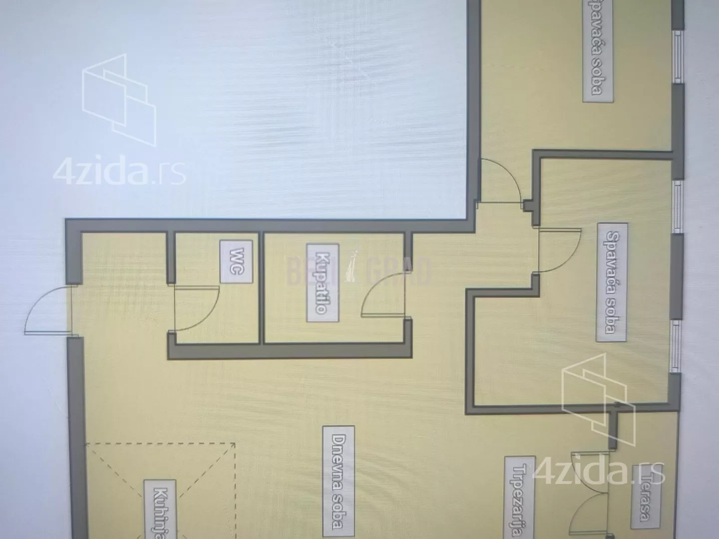 Trosoban stan | 4zida