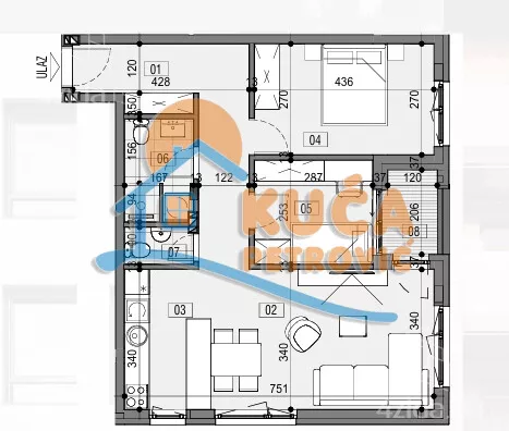 Dvoiposoban stan | 4zida