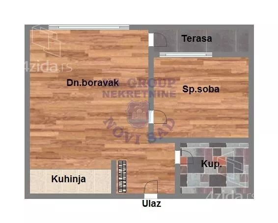 Dvosoban stan | 4zida