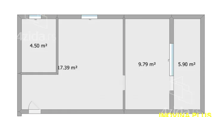 Jednoiposoban stan | 4zida