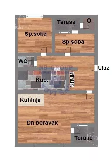 Trosoban stan | 4zida