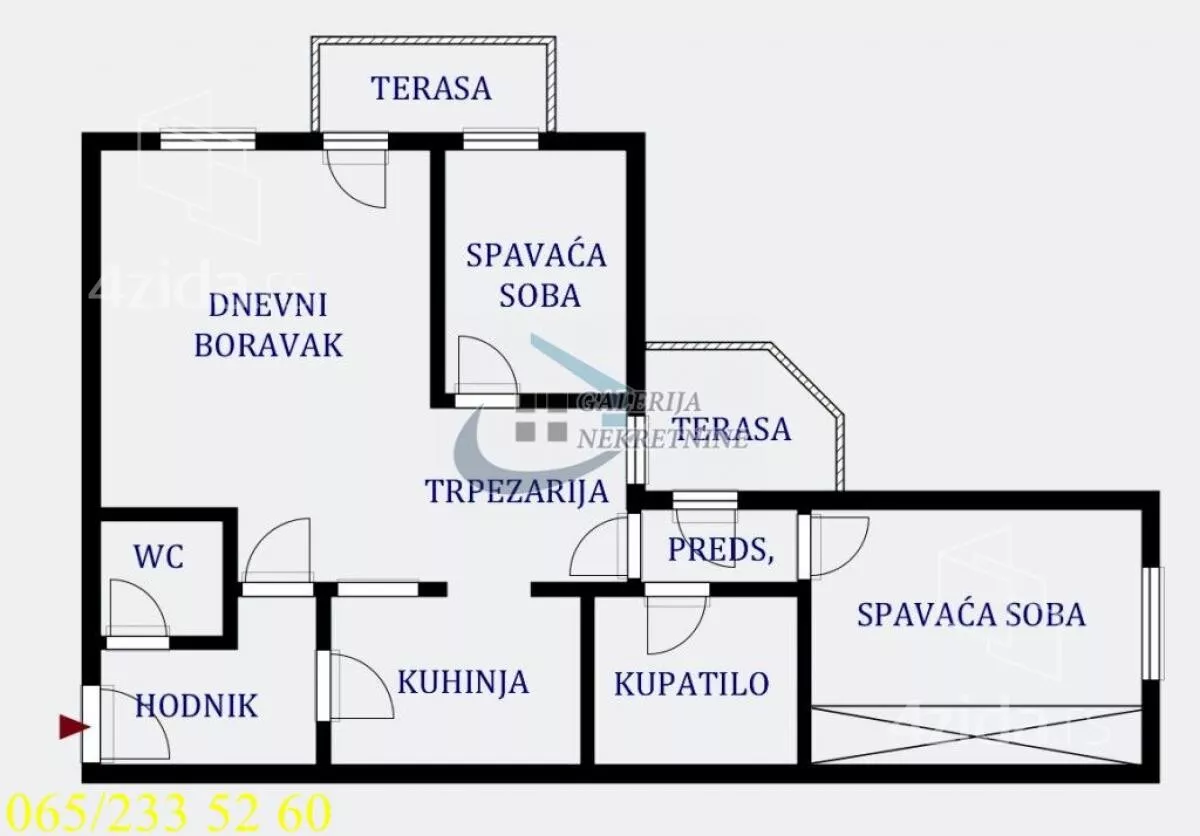 Dvoiposoban stan | 4zida