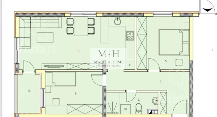 Jednosoban stan | 4zida