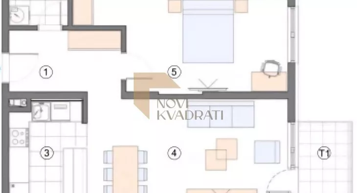 Trosoban stan | 4zida