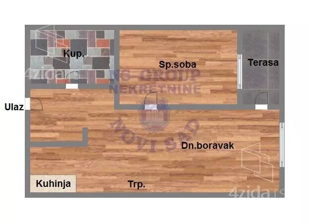 Dvosoban stan | 4zida