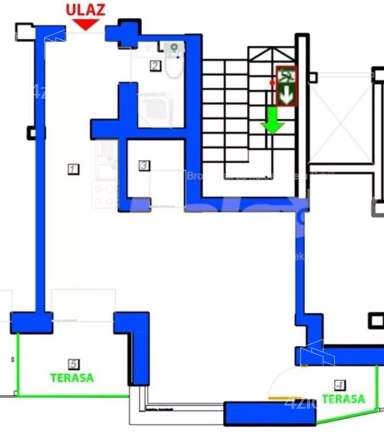 Jednosoban stan | 4zida