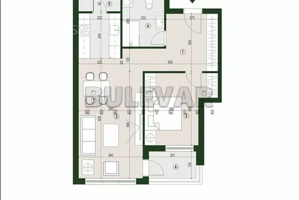 Dvosoban stan | 4zida