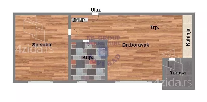 Dvosoban stan | 4zida