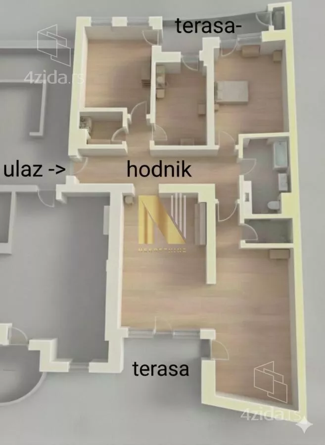Troiposoban stan | 4zida