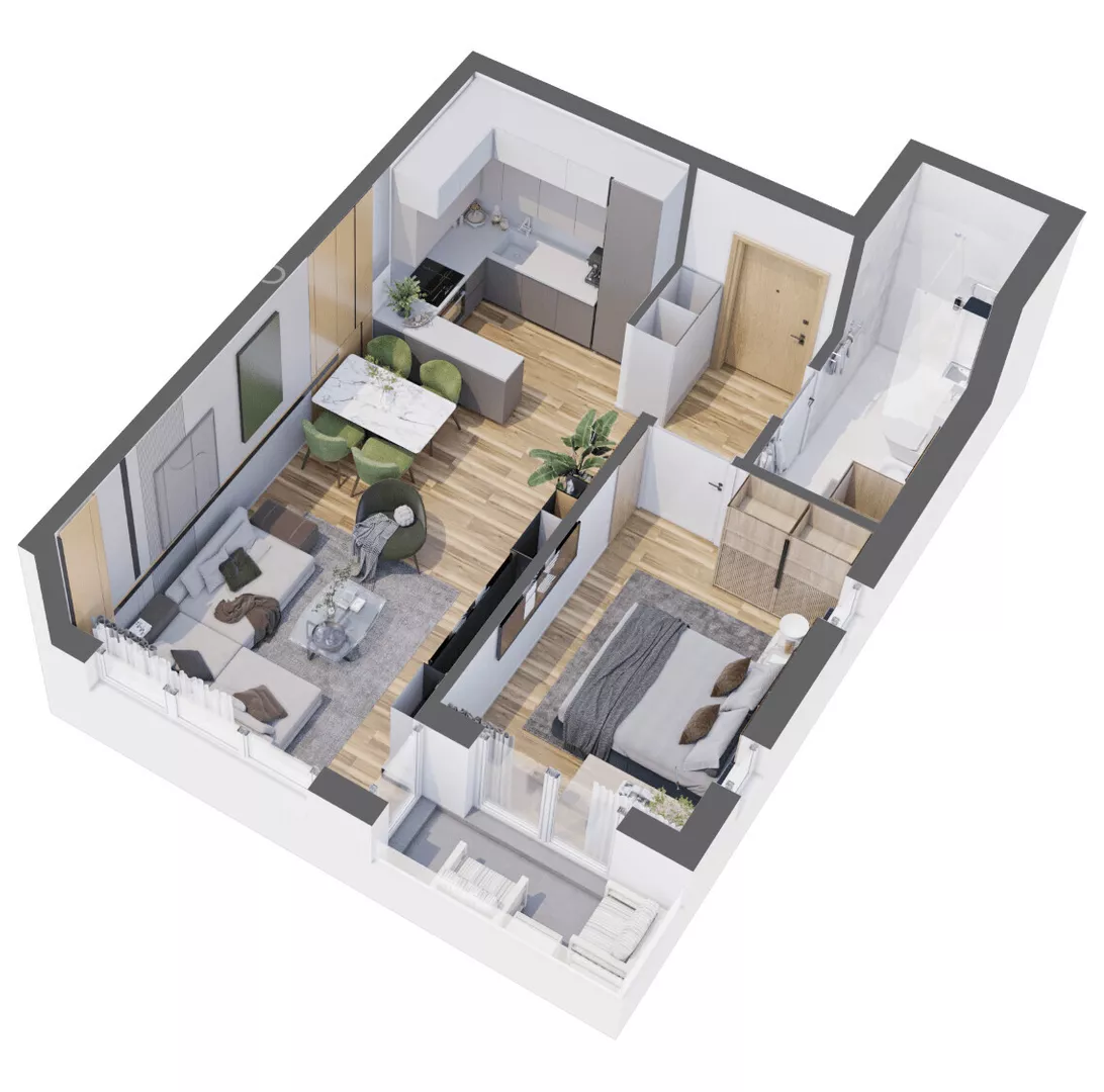 Dvosoban stan | 4zida