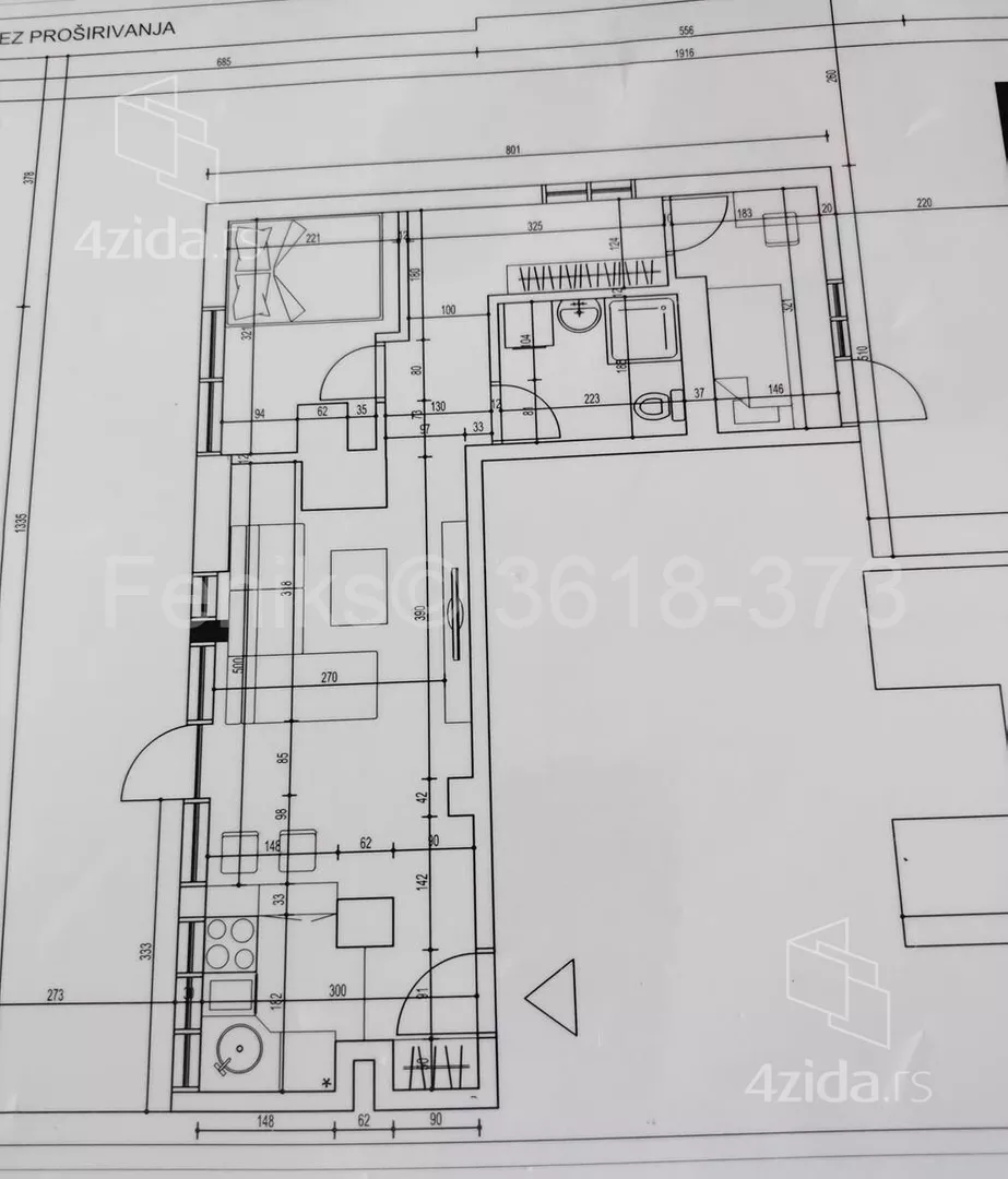 Jednosoban stan | 4zida