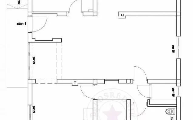 Trosoban stan | 4zida