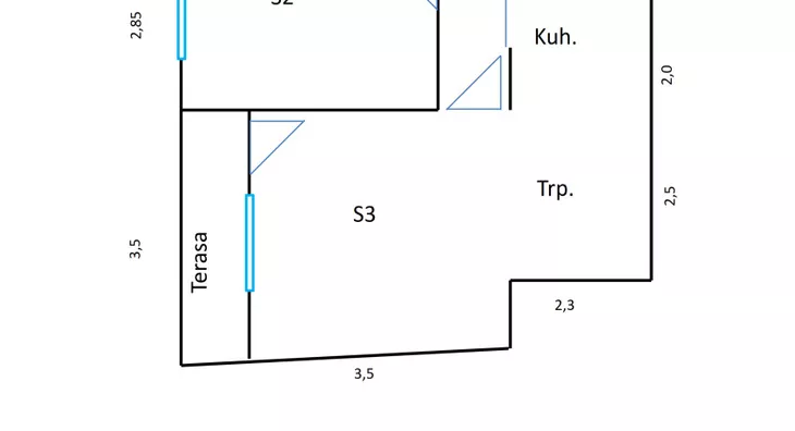 Trosoban stan | 4zida