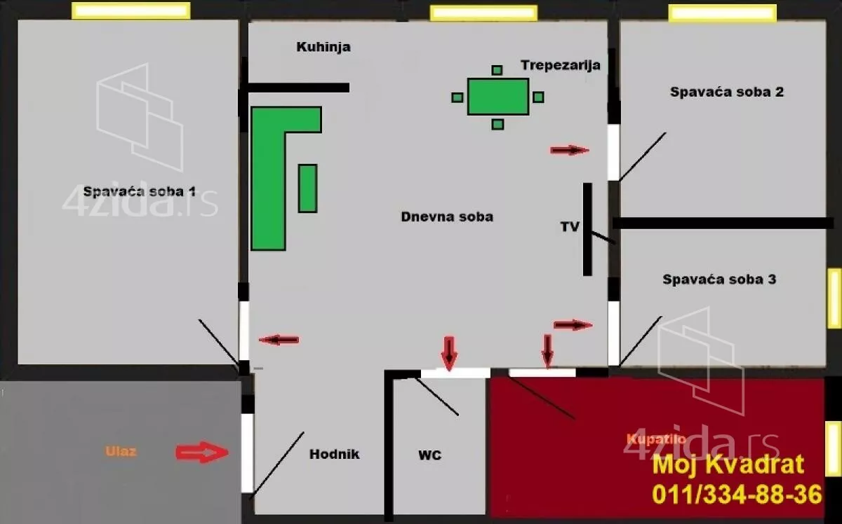 Dvosoban stan | 4zida