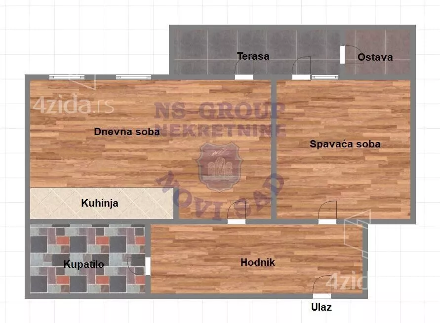Dvosoban stan | 4zida